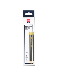 Graphite Pencil HB w/eraser12PCS/box Dark Blue 2