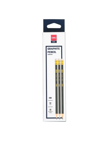 Graphite Pencil HB w/eraser12PCS/box Dark Blue