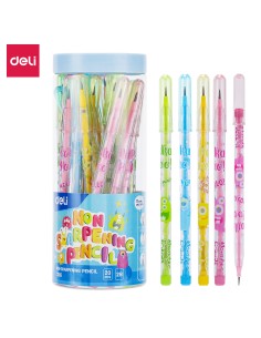 Harilik pliiats DELI C086 12-osa 2B assortii