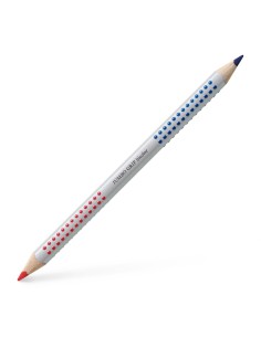Värvipliiats Faber-Castell Jumbo Grip Bicolor punane/sinine