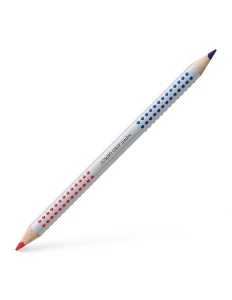 Värvipliiats Faber-Castell Jumbo Grip Bicolor punane/sinine