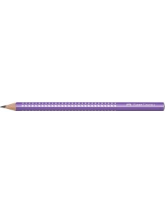 Harilik pliiats Faber-Castell Jumbo Sparkle lilla 2