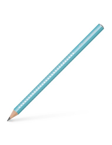Harilik pliiats Faber-Castell Jumbo Sparkle türkiis