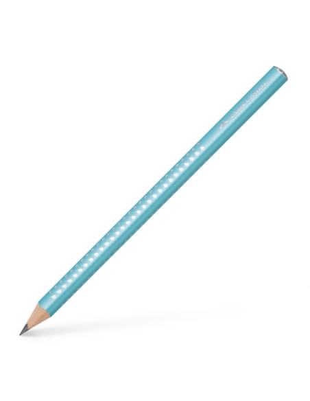 Harilik pliiats Faber-Castell Jumbo Sparkle türkiis