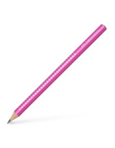 Harilik pliiats Faber-Castell Jumbo Sparkle roosa