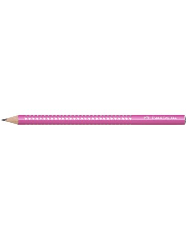 Harilik pliiats Faber-Castell Jumbo Sparkle roosa