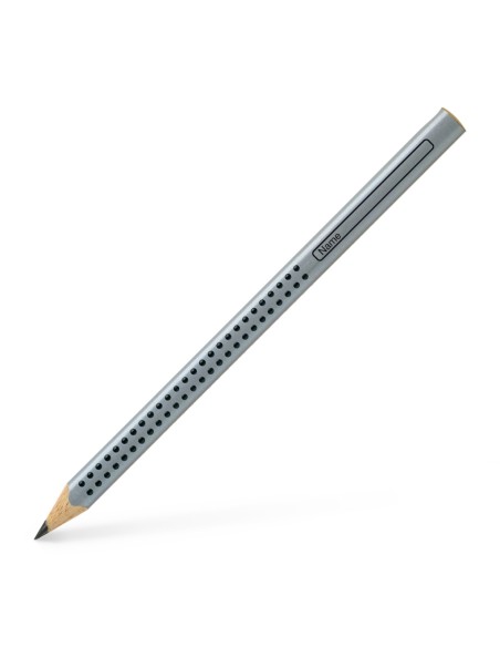 Faber-Castell Jumbo Grip graphite pencil, B, silver