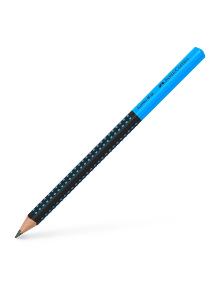 Harilik pliiats Faber-Castell Jumbo Grip 2001 Two Tone must/sinine