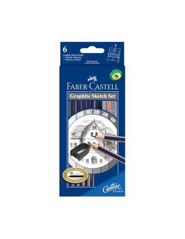 Faber-Castell Goldfaber Sketch set, graphite