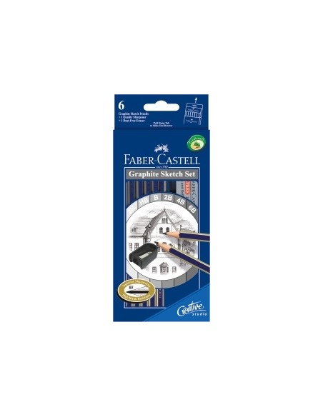 Faber-Castell Goldfaber Sketch set, graphite