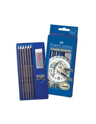 Faber-Castell Goldfaber Sketch set, graphite
