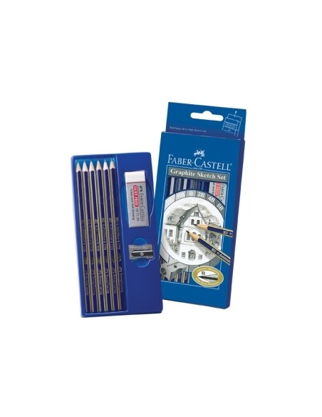 Faber-Castell Goldfaber Sketch set, graphite