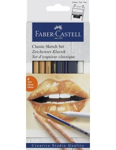 Faber-Castell Classic Sketch set, monochrome
