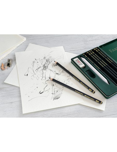 Set Pitt Graphite Matt tin of 11