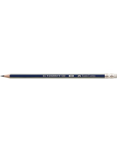 Harilik pliiats Faber-Castell GOLDFABER HB kustukummiga
