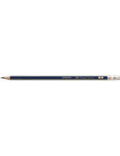 Harilik pliiats Faber-Castell GOLDFABER B kustukummiga