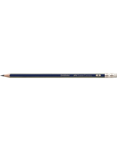 Harilik pliiats Faber-Castell GOLDFABER B kustukummiga