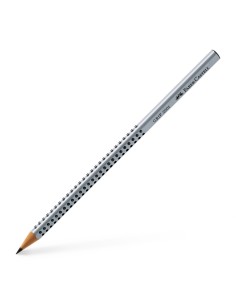 Faber-Castell Grip 2001 graphite pencil, B, silver