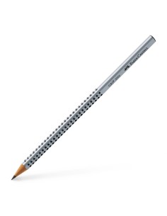 Faber-Castell Grip 2001 graphite pencil, H, silver