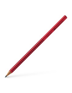 Faber-Castell Grip 2001 graphite pencil, B, red