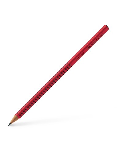 Harilik pliiats Faber-Castell Grip 2001 B, punane