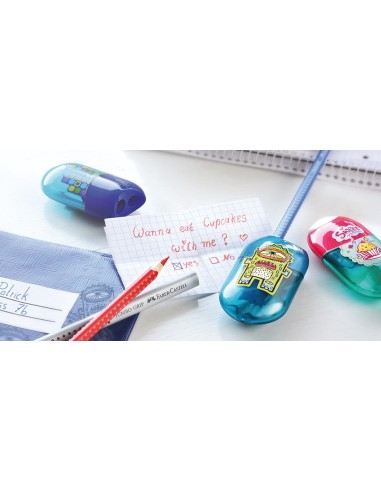 Harilik pliiats Faber-Castell Grip 2001 B, punane