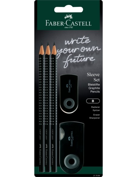 Sleeve set large black