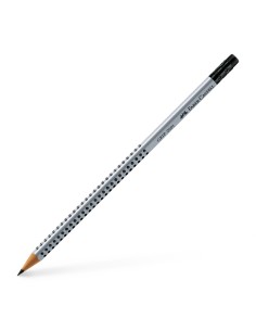 Harilik pliiats Faber-Castell Grip 2001 B kustukummiga