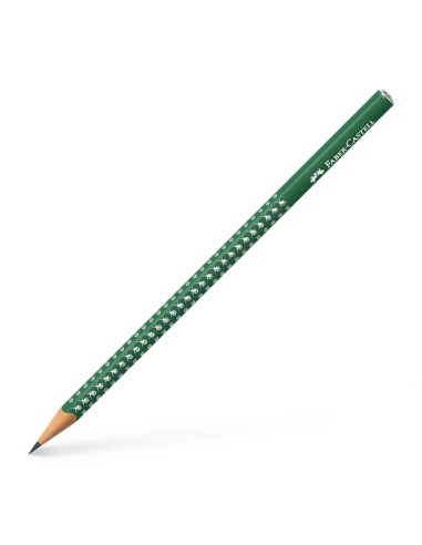 Harilik pliiats Faber-Castell Sparkle roheline