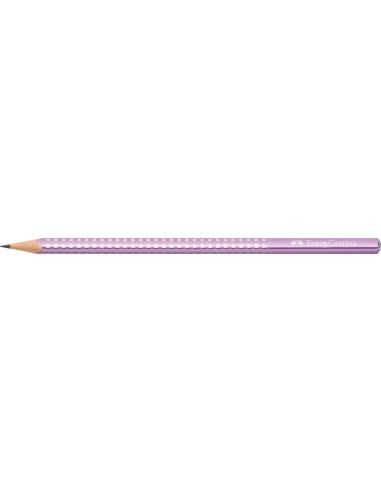 Graphite pencil Sparkle violet metallic