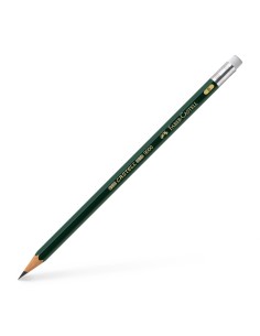 Harilik pliiats Faber-Castell 9000 B kustukummiga