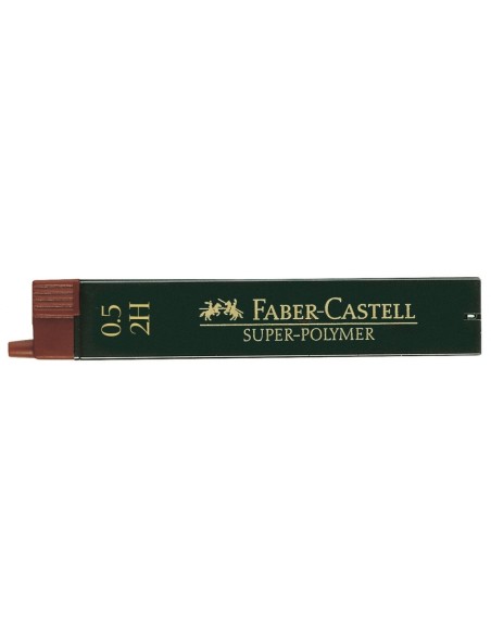 Mehaanilise pliiatsi söed Faber-Castell Super-Polymer 0,5mm 2H