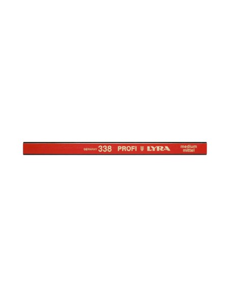 Puusepa pliiats Lyra Profi 18cm HB (medium)