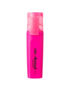 Tekstimarker DELI Accent 1-5mm roosa