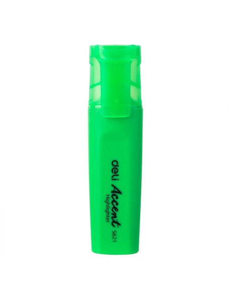 Tekstimarker DELI Accent 1-5mm  roheline
