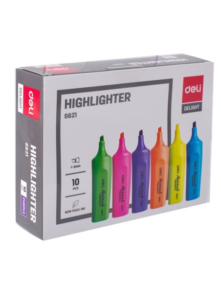 Highlighter Chisel tip:1-4mm Purple