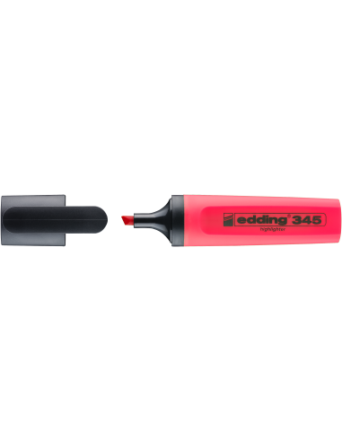 Tekstimarker Edding 345 punane