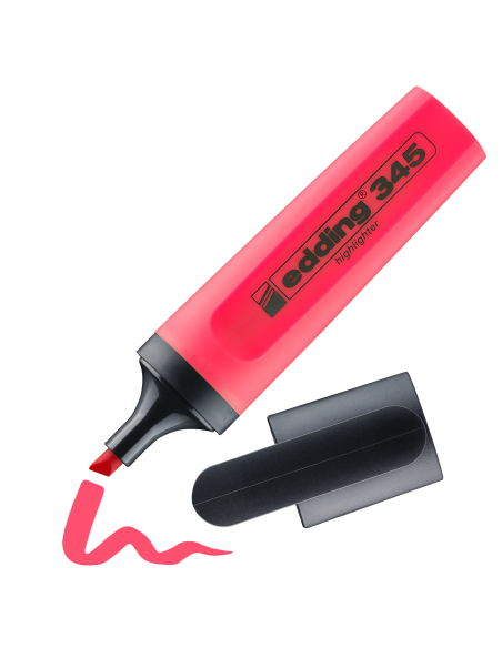 highlighter edding 345, red