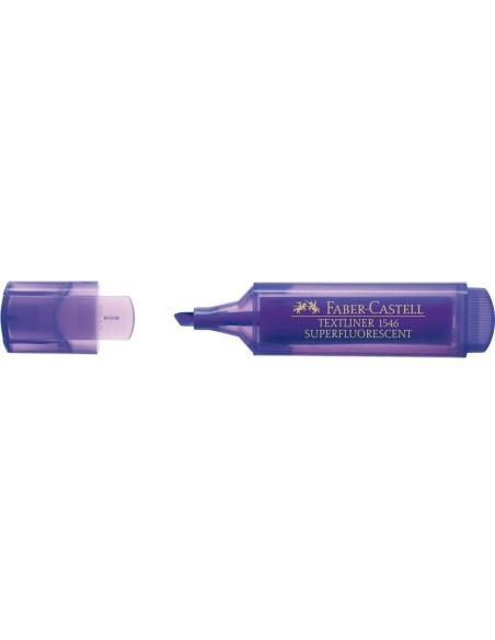 Tekstimarker Faber-Castell superhelendav violetne, lilla
