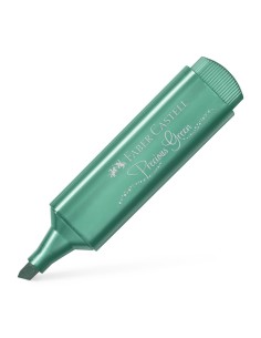 Tekstimarker Faber-Castell metallik roheline