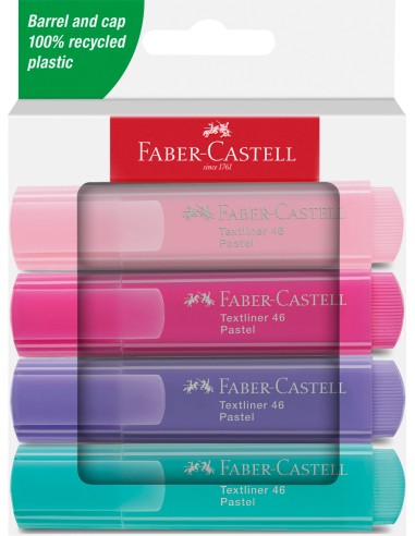 Highlighter TL 46 Pastel wallet of 4