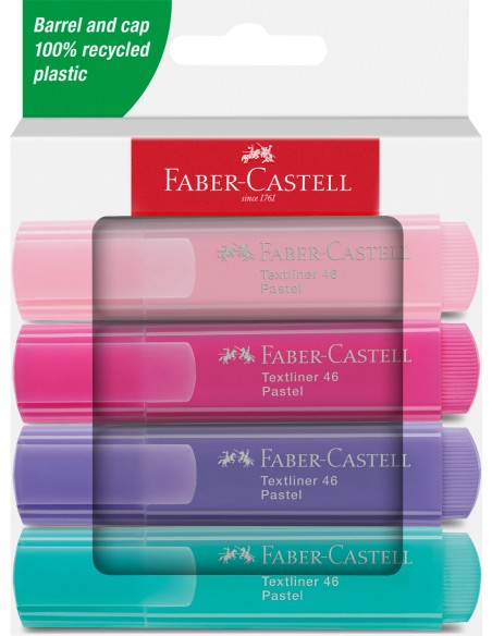 Highlighter TL 46 Pastel wallet of 4