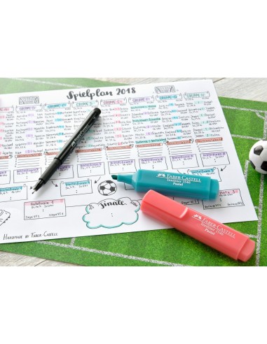 Tekstimarker Faber-Castell 1546 pastell lilla