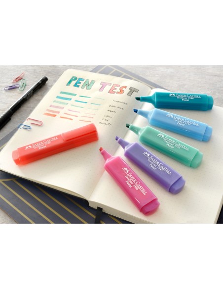 Tekstimarker Faber-Castell 1546 pastell lilla