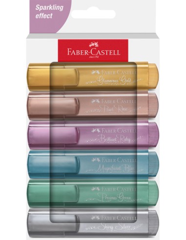 Highlighter TL 46 Metallic wallet of 6