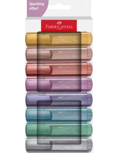 Highlighter TL 46 Metallic wallet of 8