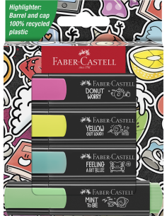Highlighter TL Graffiti cardboard set 4x