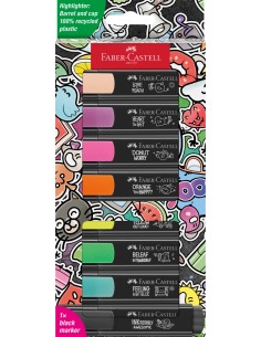 Highlighter TL Graffiti cardboard set 8x