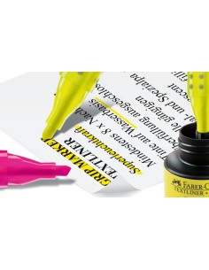 Tekstimarker Faber-Castell kollane 2
