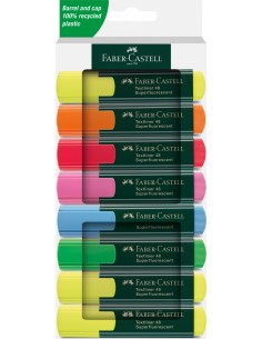 Tekstimarkerite komplekt Faber-Castell 48 8-värvi